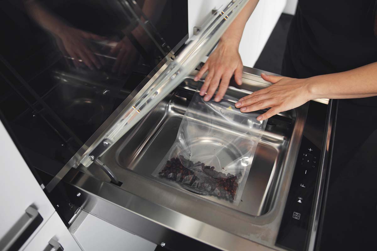 焙煎や豆挽き保管のご説明